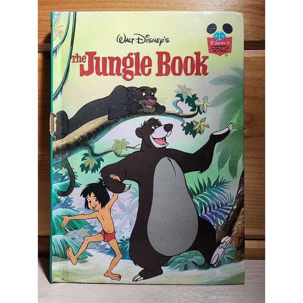 The Jungle Book Walt Disney's Wonderful World of Reading 1993 Hardcover